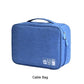 TravelMate™ Space-Saving Shoe Bag - Indigo-Temple