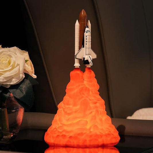 Apollo-X™ 3D printed Space Shuttle lamps - Indigo-Temple