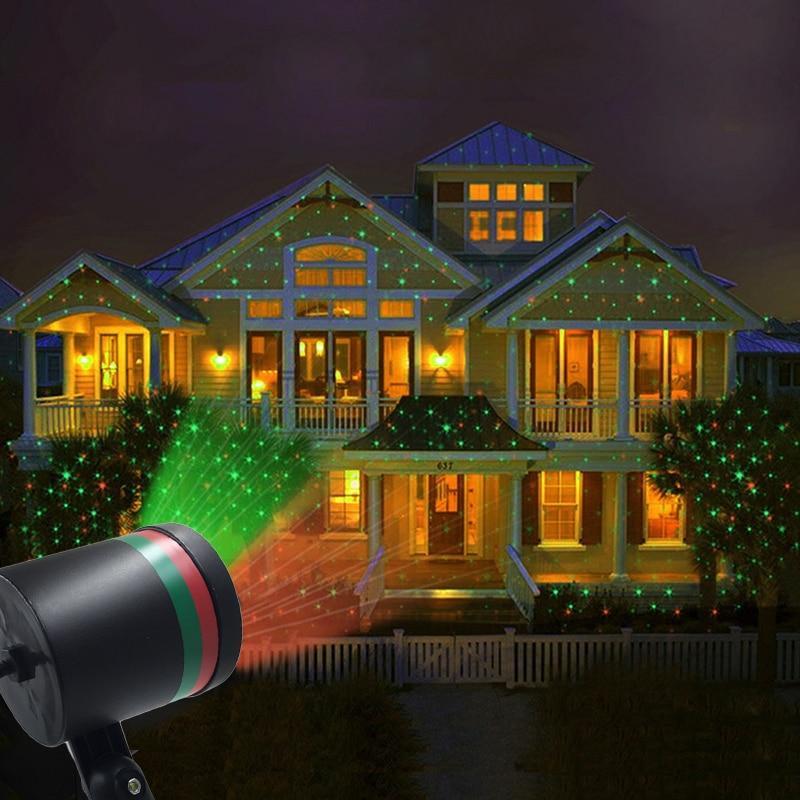 Garden Christmas Sky Star Laser Projector - Indigo-Temple