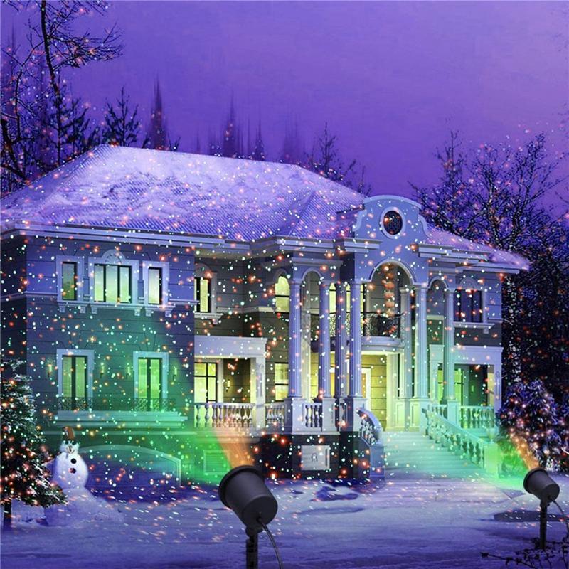 Garden Christmas Sky Star Laser Projector - Indigo-Temple