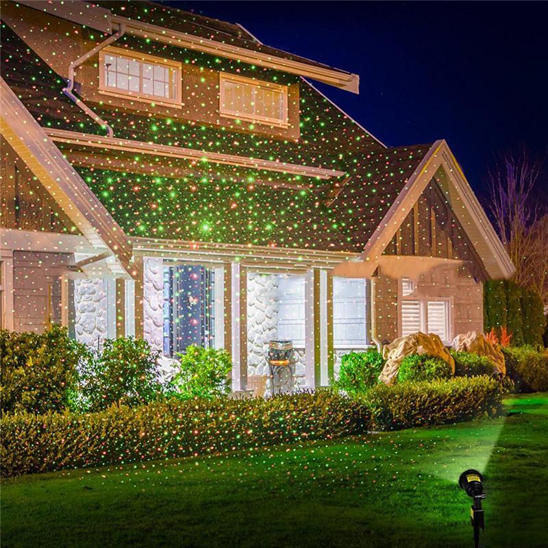Garden Christmas Sky Star Laser Projector - Indigo-Temple