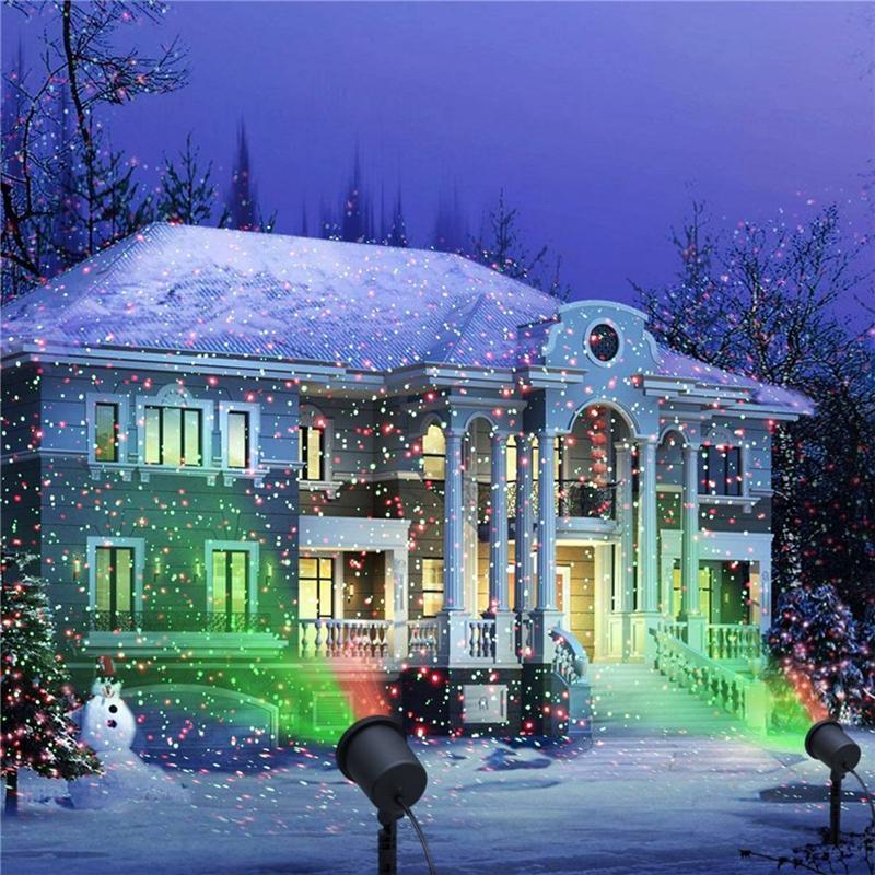 Garden Christmas Sky Star Laser Projector - Indigo-Temple