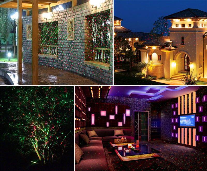 Garden Christmas Sky Star Laser Projector - Indigo-Temple