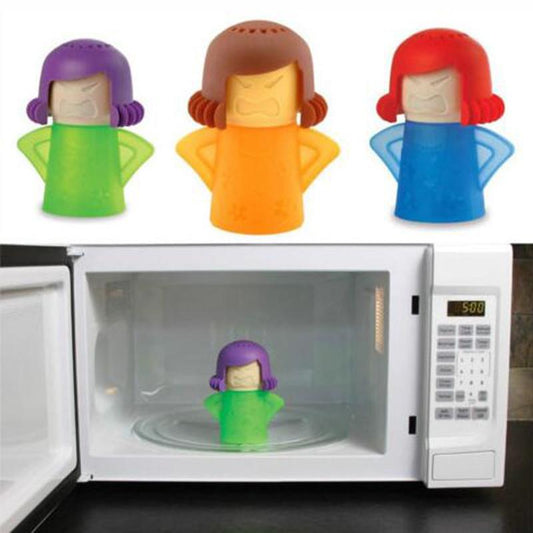 Angry Mama Microwave Oven Steam Cleaner - Indigo-Temple
