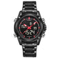 G771 Full Steel Military Wrist Watch (8 colors) - Indigo-Temple
