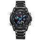 G771 Full Steel Military Wrist Watch (8 colors) - Indigo-Temple