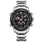 G771 Full Steel Military Wrist Watch (8 colors) - Indigo-Temple