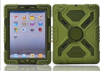 Military Waterproof /Dust/Shock Proof iPad Case - Indigo-Temple