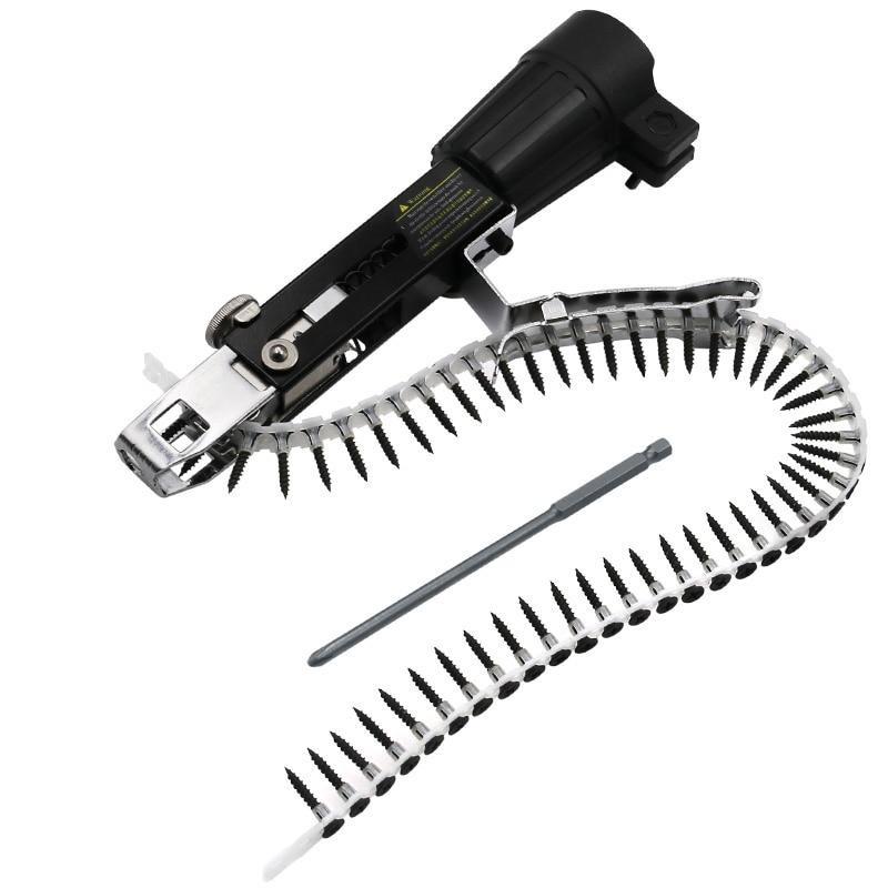 Electric Drill Automatic Screw Gun / Spike Chain Adaptor