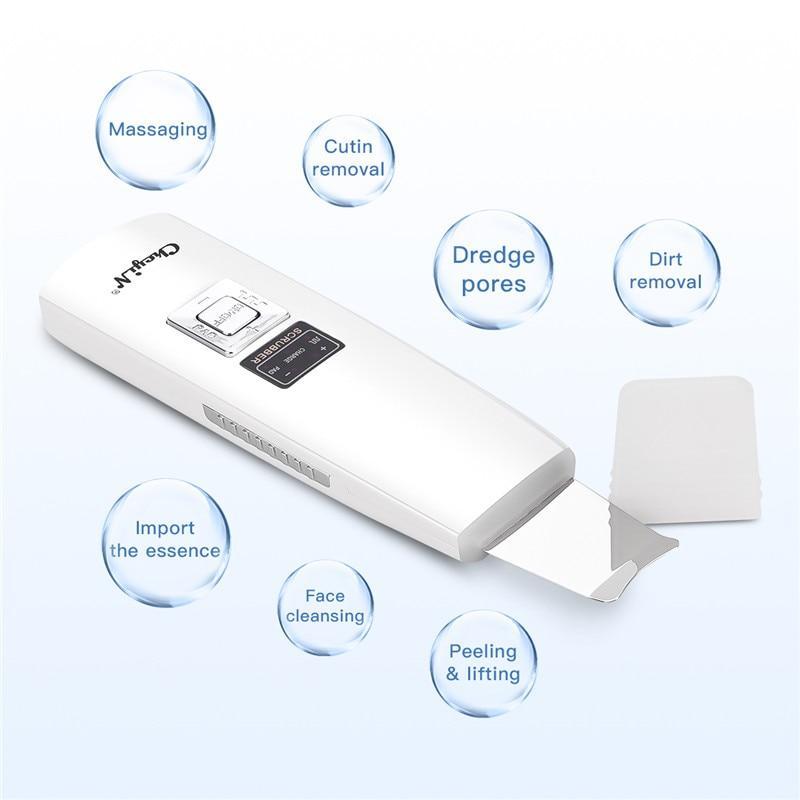 ScrubTech™   Ultrasonic Skin Facial Cleanser - Indigo-Temple