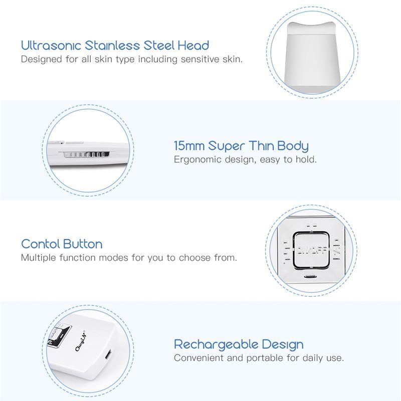 ScrubTech™   Ultrasonic Skin Facial Cleanser - Indigo-Temple
