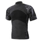 Military-Style Short-Sleeve Tactical T-Shirt - Indigo-Temple