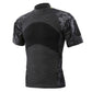 Military-Style Short-Sleeve Tactical T-Shirt - Indigo-Temple