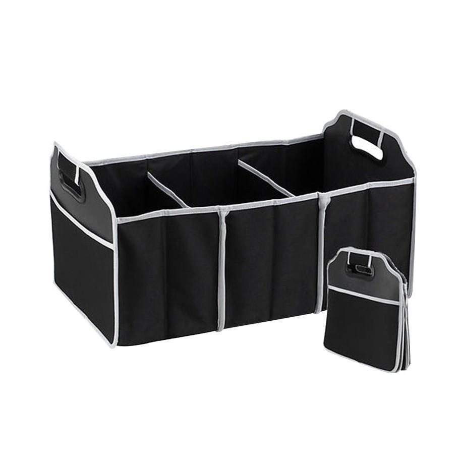 Car Folding Collapsible Trunk Organizer - Indigo-Temple