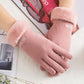 Noble™ Cashmere Touch Screen Gloves with Double Thick Plush - Indigo-Temple