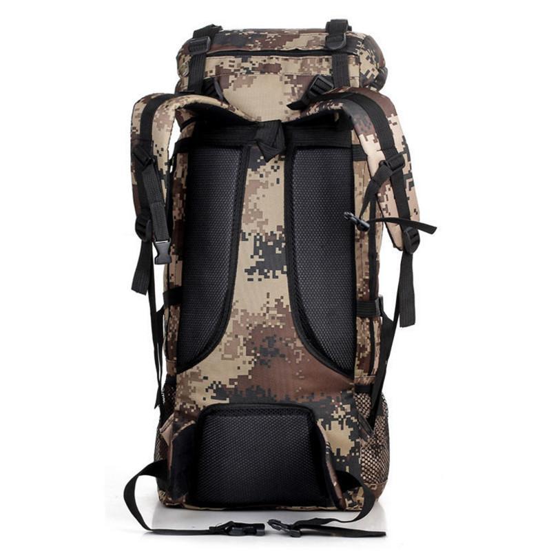 70L Military Waterproof Travel Bag - Indigo-Temple