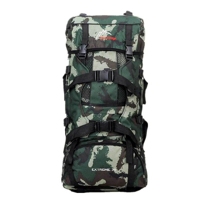 70L Military Waterproof Travel Bag - Indigo-Temple