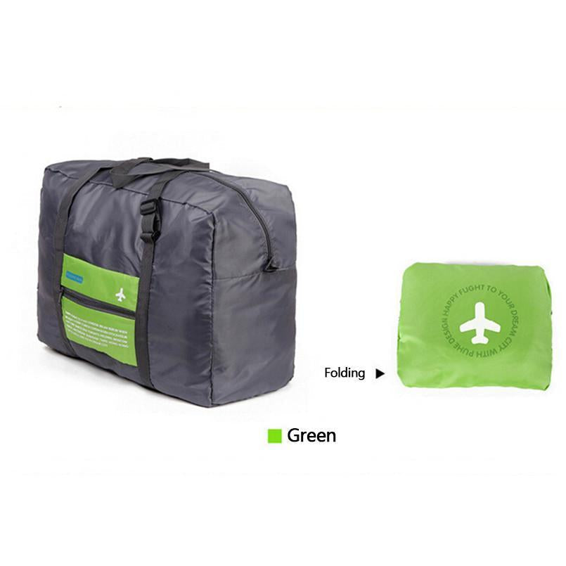 Large Capacity Folding Envelope Travel Bag - Indigo-Temple
