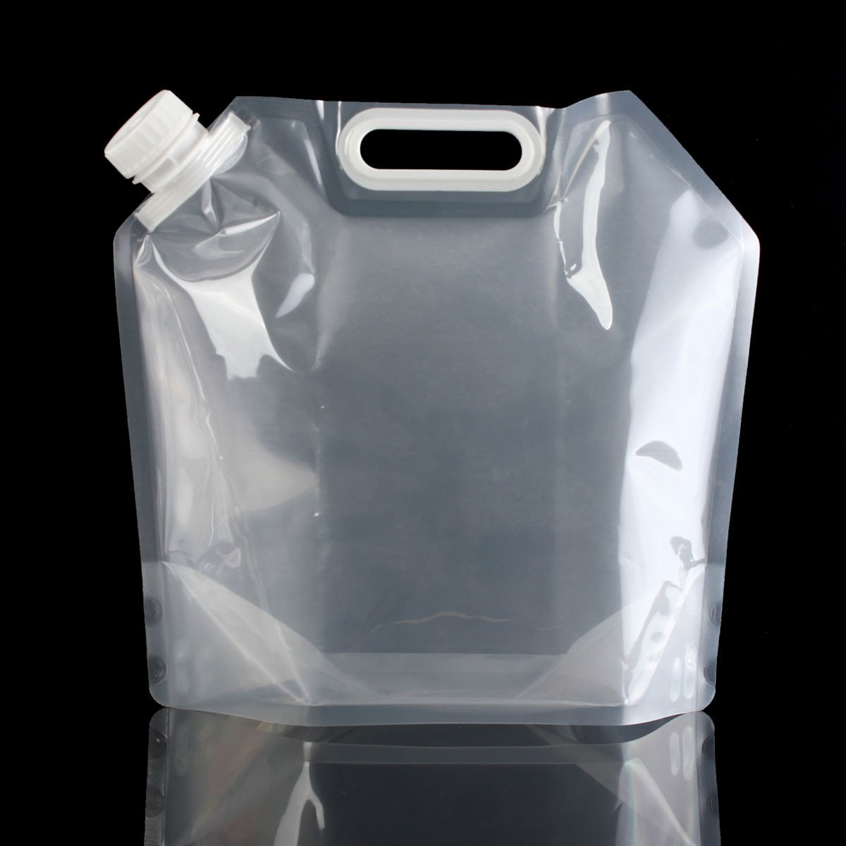 5L0L Outdoor Lightweight Collapsible Water Bag - Indigo-Temple