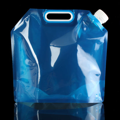 5L0L Outdoor Lightweight Collapsible Water Bag - Indigo-Temple
