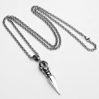 Spear -  Pendants Necklace - Indigo-Temple