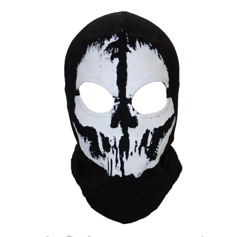 Balaclava Ghost Full Face Mask  (20 variants) - Indigo-Temple