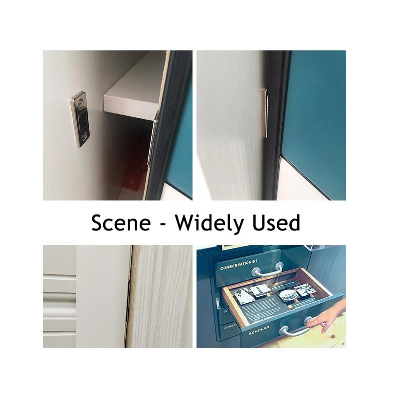 Self Adhesive Drill free Magnetic Cabinets & Doors Stopper