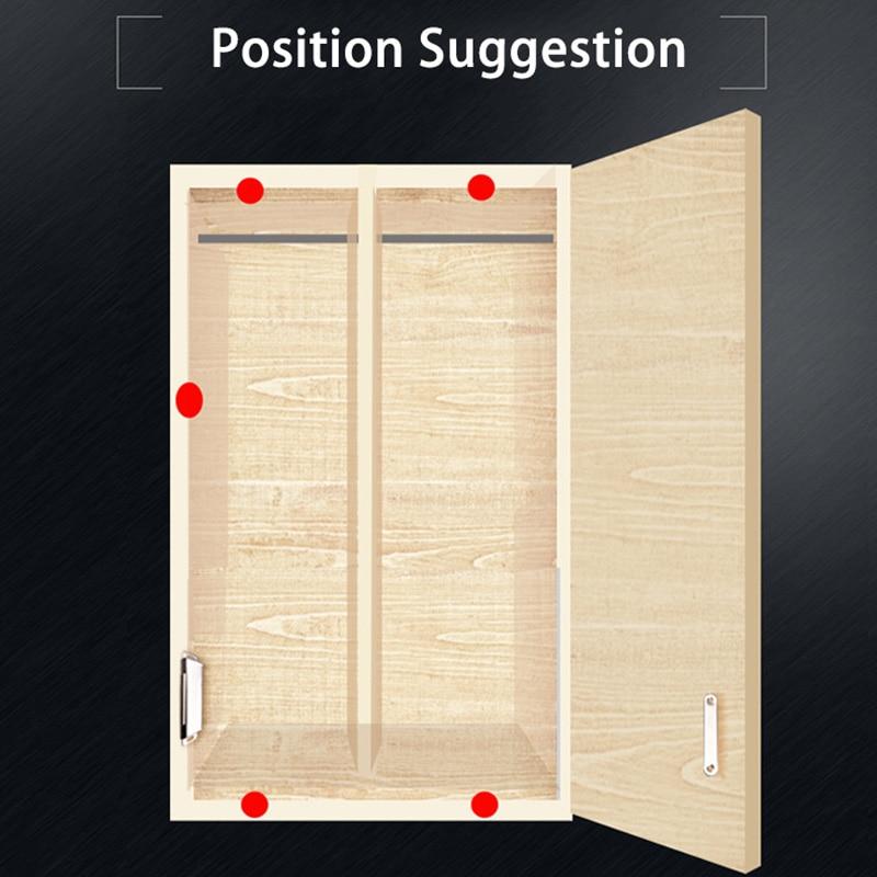 Self Adhesive Drill free Magnetic Cabinets & Doors Stopper