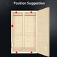 Self Adhesive Drill free Magnetic Cabinets & Doors Stopper