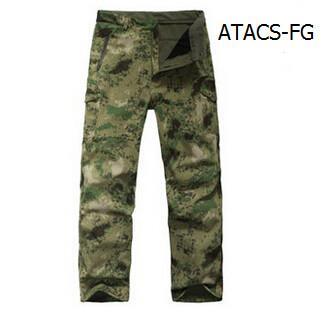Tactical Soft-shell Waterproof Warm Pants  (8 colors) - Indigo-Temple