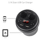 Cup Style Car Charger USB Car Charger & Dual Cigarette Lighter - Indigo-Temple