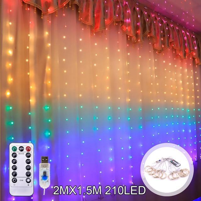 String LED  Light Christmas Decoration - Indigo-Temple