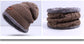 WindWarrior™ Wool Hat and Scarf Winter  Set - Indigo-Temple