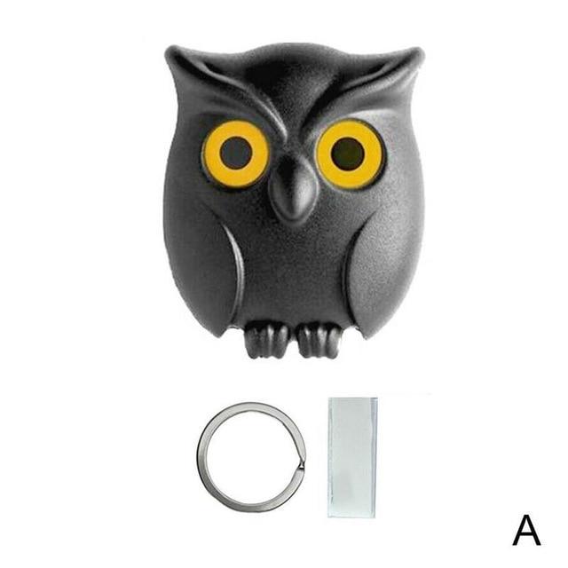 MagicHolder™ Magnetic Owl Key Holder Wall Hanger (2 pcs) - Indigo-Temple