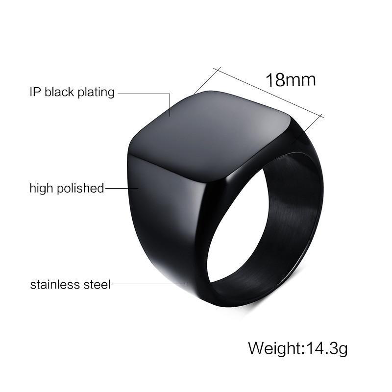 KERN-  Men Ring - Indigo-Temple