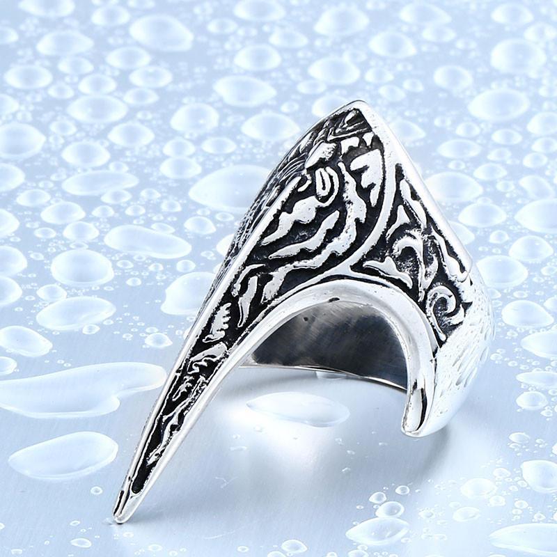 Devon-  Vintage Long Ring - Indigo-Temple