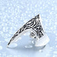 Devon-  Vintage Long Ring - Indigo-Temple