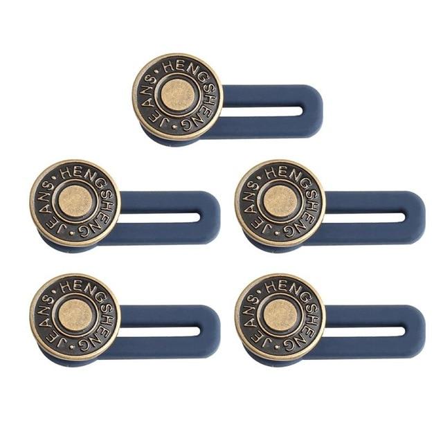 No-Sew™ Adjustable Metal Buttons For Jeans (5Pcs)