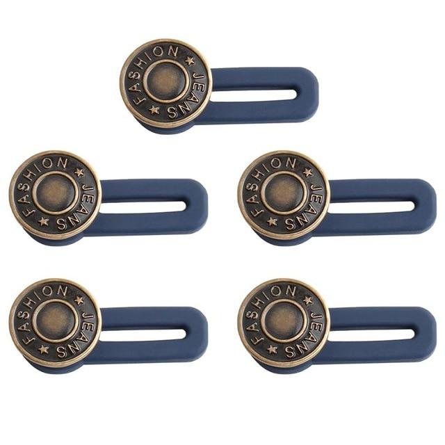 No-Sew™ Adjustable Metal Buttons For Jeans (5Pcs)