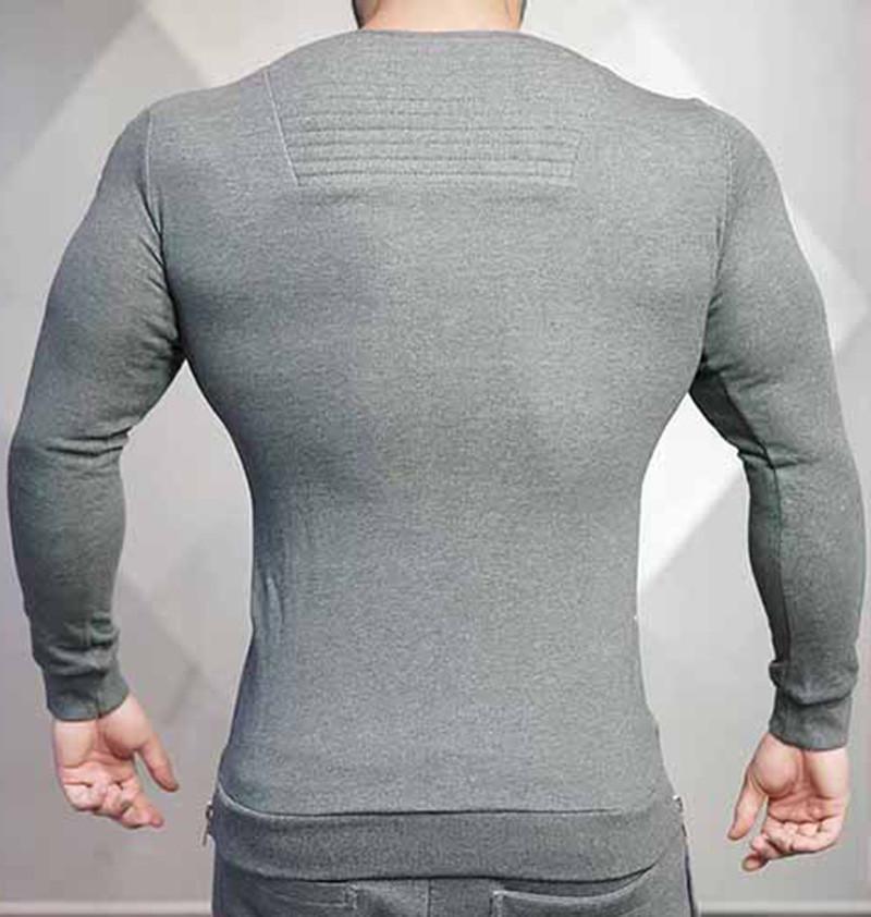 Tactical Elastic Double Zipper Pullover (3 colors) - Indigo-Temple