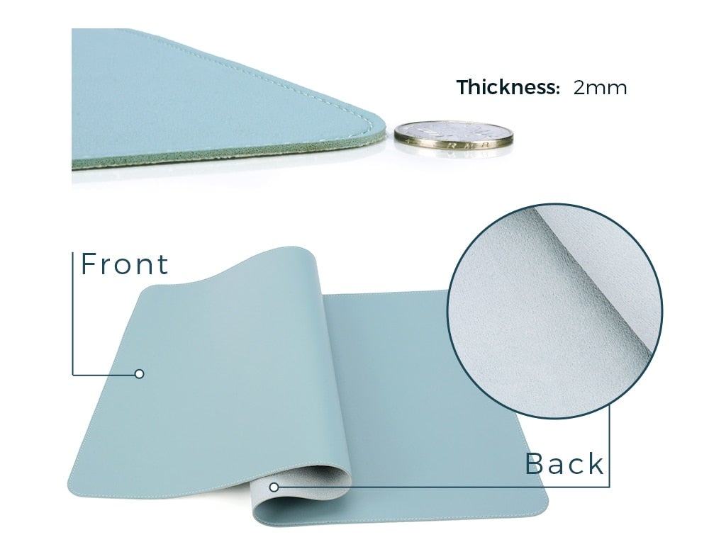 Double-Sided Large Waterproof Desk Mat