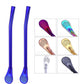 Stainless Steel 2 in 1 Spoon Straw (2pcs set)