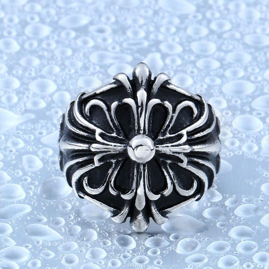Dia - Flower Ring - Indigo-Temple