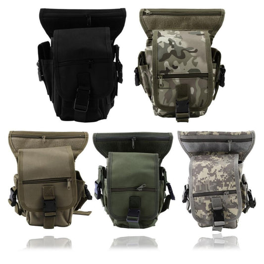 Military Drop Leg Bag - Indigo-Temple