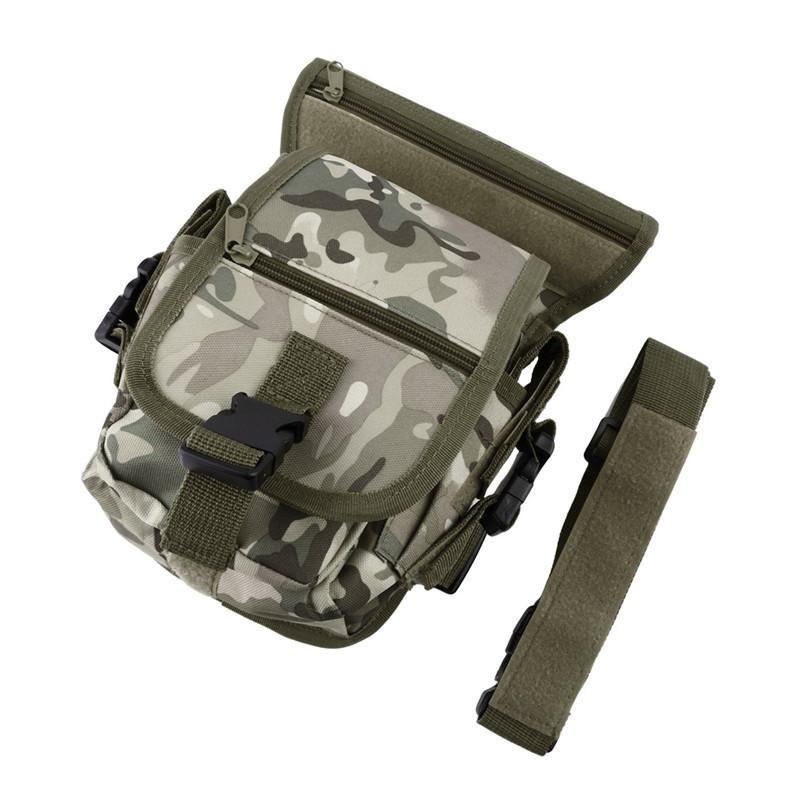Military Drop Leg Bag - Indigo-Temple