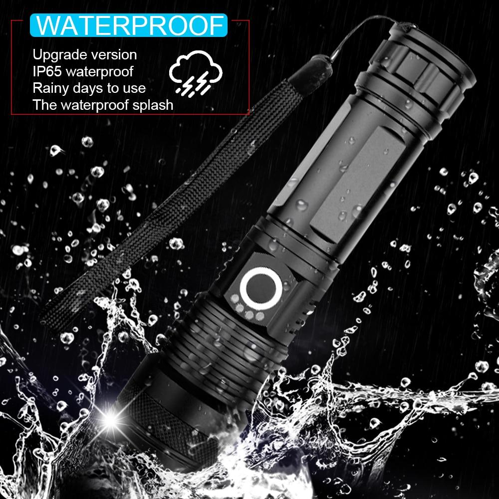 Super Bright 5 Modes Zoomable Led Flashlight