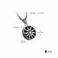 SUNY-   Pendant Necklace - Indigo-Temple