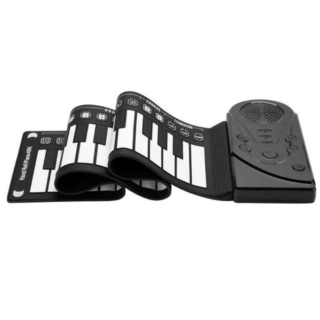 Flexible Roll Up 49 Keys Digital Silicone Piano