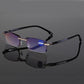 AHora™ Unisex Anti Blue Light Rimless Prescription Reading Glasses