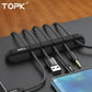 Easy Stick-On Silicone Cable Organizer (2 pcs)